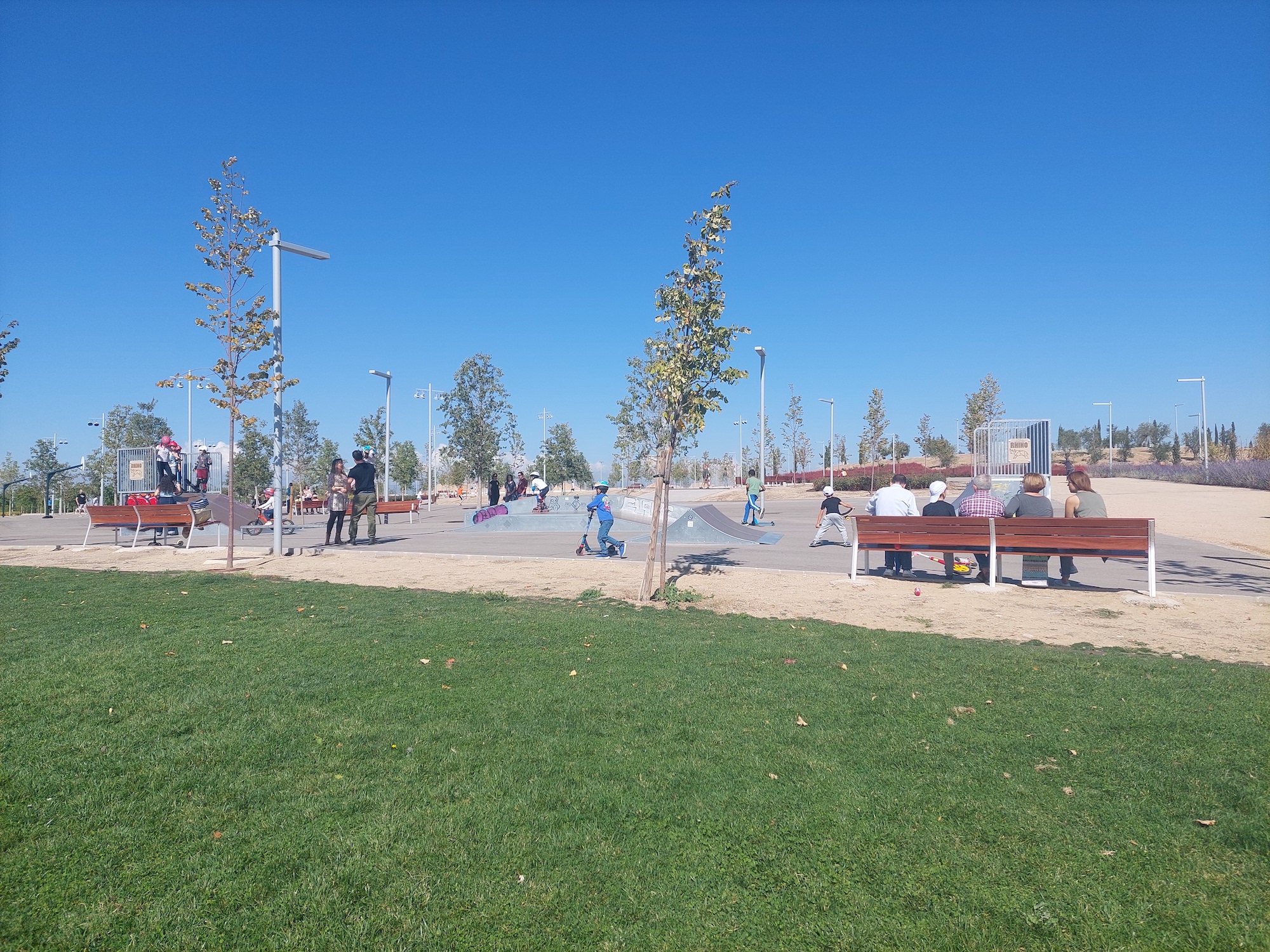 Cuña Verde skatepark